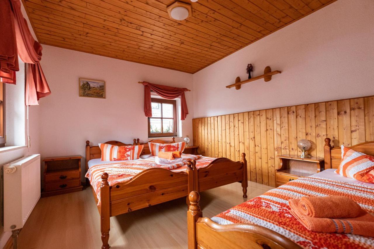 Pension Und Gaststaette Zur Knappenschaenke Thermalbad Wiesenbad Экстерьер фото